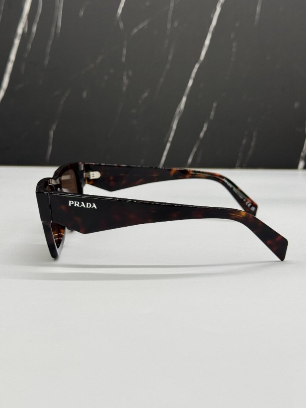 NEW PRADA PRA06S 17N06B MEN HAVANA BROWN SUNGLASSES PR A06S - Picture 6 of 10